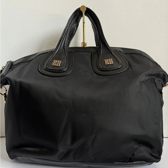 Givenchy Nightingale Satchel Studded Nylon in Black - Picture 4 of 11